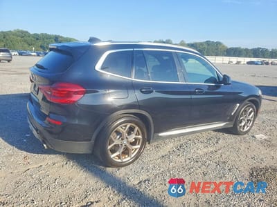 Trzecie zdjęcie samochodu z tyłu: 2020 BMW X3 SDRIVE30I VIN:5UXTY3C0XLLU71609 - miniatura