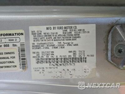 Zdjęcie 13 z 13 samochodu: 2016 FORD MUSTANG VIN:1FA6P8AM0G5279121 - miniatura