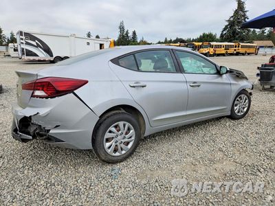 Trzecie zdjęcie samochodu z tyłu: 2020 HYUNDAI ELANTRA SE VIN:KMHD74LF7LU925937 - miniatura