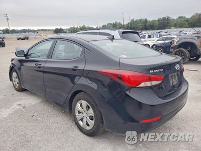 Drugie zdjęcie samochodu z przodu: 2016 HYUNDAI ELANTRA SE VIN:KMHDH4AE6GU541855 - miniatura