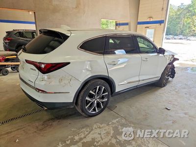 Trzecie zdjęcie samochodu z tyłu: 2022 ACURA MDX TECHNOLOGY VIN:5J8YE1H42NL015639 - miniatura