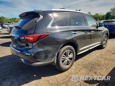 Trzecie zdjęcie samochodu z tyłu: 2018 INFINITI QX60 BASE VIN:5N1DL0MM4JC530750 - miniatura