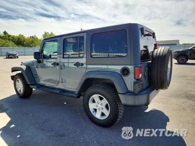 Drugie zdjęcie samochodu z przodu: 2014 JEEP WRANGLER UNLIMITED SPORT VIN:1C4BJWDG4EL116775 - miniatura