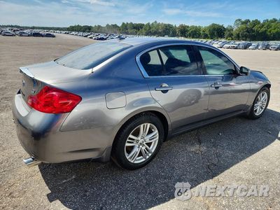 Trzecie zdjęcie samochodu z tyłu: 2010 INFINITI G37 SEDAN BASE VIN:JN1CV6AP0AM406516 - miniatura