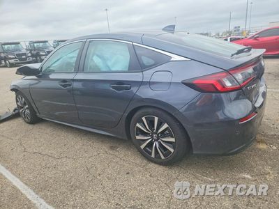 Drugie zdjęcie samochodu z przodu: 2023 HONDA CIVIC EXL VIN:19XFL1H7XPE016488 - miniatura
