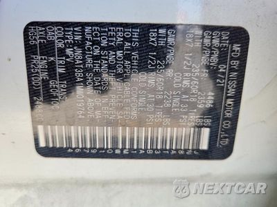 Zdjęcie 13 z 13 samochodu: 2021 NISSAN ROGUE SV VIN:JN8AT3BA1MW019764 - miniatura