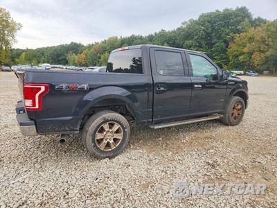 Trzecie zdjęcie samochodu z tyłu: 2017 FORD F150 SUPERCREW VIN:1FTEW1EG3HFB28032 - miniatura