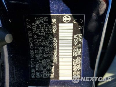 Zdjęcie 12 z 12 samochodu: 2020 TOYOTA COROLLA LE VIN:JTDEPRAE8LJ025307 - miniatura