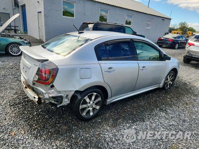 Trzecie zdjęcie samochodu z tyłu: 2012 NISSAN SENTRA 2.0 VIN:3N1AB6AP5CL635836 - miniatura