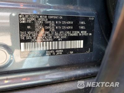 Zdjęcie 13 z 13 samochodu: 2021 TOYOTA VENZA LE VIN:JTEAAAAH2MJ084961 - miniatura