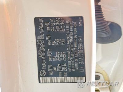 Zdjęcie 12 z 12 samochodu: 2024 HYUNDAI TUCSON LIMITED VIN:5NMJECDE8RH411947 - miniatura