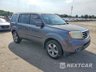 Czwarte zdjęcie samochodu z boku: 2014 HONDA PILOT EXL VIN:5FNYF3H57EB021133 - miniatura