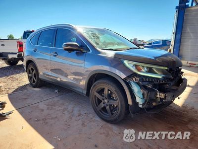 Czwarte zdjęcie samochodu z boku: 2016 HONDA CR-V TOURING VIN:5J6RM3H90GL001037 - miniatura