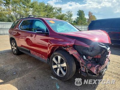 Czwarte zdjęcie samochodu z boku: 2019 CHEVROLET TRAVERSE LT VIN:1GNEVHKW0KJ202851 - miniatura