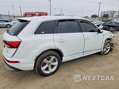 Trzecie zdjęcie samochodu z tyłu: 2023 AUDI Q7 PREMIUM PLUS VIN:WA1LCBF76PD006421 - miniatura