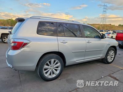 Trzecie zdjęcie samochodu z tyłu: 2008 TOYOTA HIGHLANDER HYBRID LIMITED VIN:JTEEW44A782018621 - miniatura