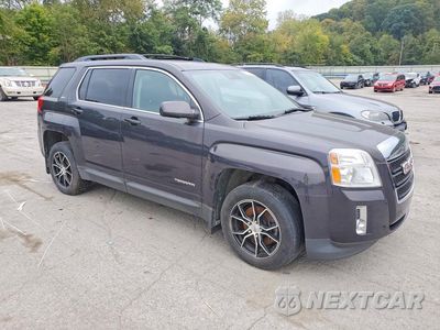 Czwarte zdjęcie samochodu z boku: 2015 GMC TERRAIN SLT VIN:2GKFLXEK0F6391482 - miniatura