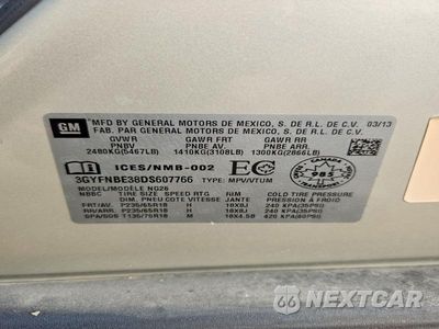 Zdjęcie 13 z 13 samochodu: 2013 CADILLAC SRX VIN:3GYFNBE38DS607766 - miniatura