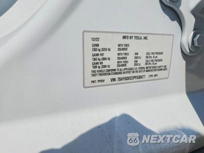 Zdjęcie 13 z 13 samochodu: 2023 TESLA MODEL Y VIN:7SAYGDEE2PF638677 - miniatura