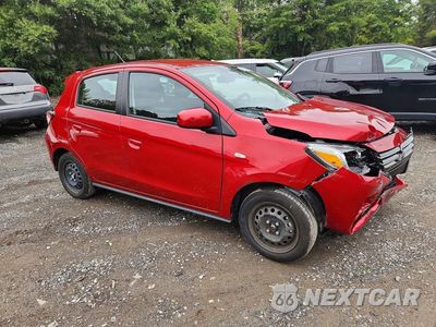Czwarte zdjęcie samochodu z boku: 2024 MITSUBISHI MIRAGE ES VIN:ML32AUHJ9RH017827 - miniatura