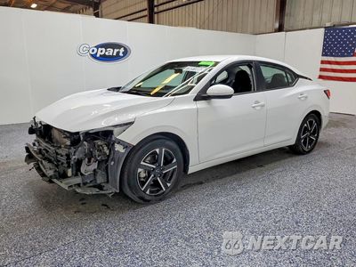 2025 NISSAN SENTRA SV 3N1AB8CV5SY376175 - główne zdjęcie licytacji z USA - miniatura