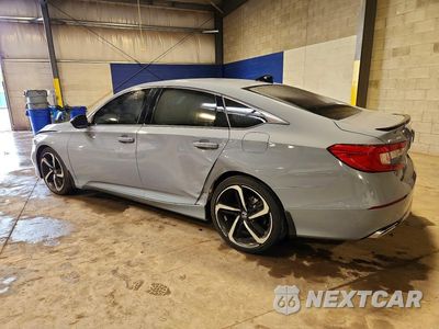 Drugie zdjęcie samochodu z przodu: 2022 HONDA ACCORD SPORT VIN:1HGCV1F39NA084103 - miniatura