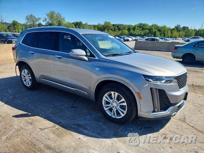 Czwarte zdjęcie samochodu z boku: 2025 CADILLAC XT6 LUXURY VIN:1GYKPBR47SZ147429 - miniatura