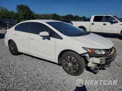 Czwarte zdjęcie samochodu z boku: 2015 HONDA CIVIC LX VIN:19XFB2F58FE017275 - miniatura