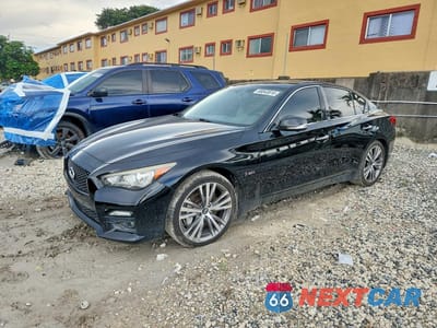 2016 INFINITI Q50 RED SPORT 400 JN1FV7AR8GM451748 - główne zdjęcie licytacji z USA - miniatura