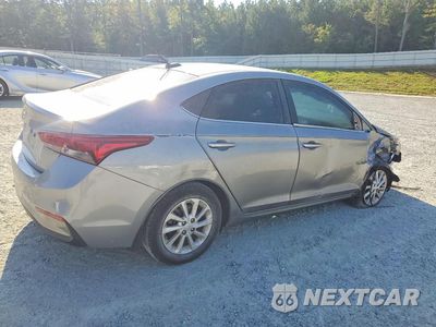 Trzecie zdjęcie samochodu z tyłu: 2022 HYUNDAI ACCENT SEL VIN:3KPC24A61NE158797 - miniatura