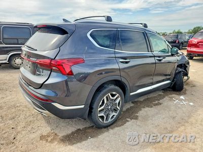 Trzecie zdjęcie samochodu z tyłu: 2021 HYUNDAI SANTA FE LIMITED VIN:5NMS4DAL6MH369626 - miniatura