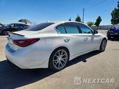 Trzecie zdjęcie samochodu z tyłu: 2019 INFINITI Q50 3.0T LUXE VIN:JN1EV7AP2KM518394 - miniatura