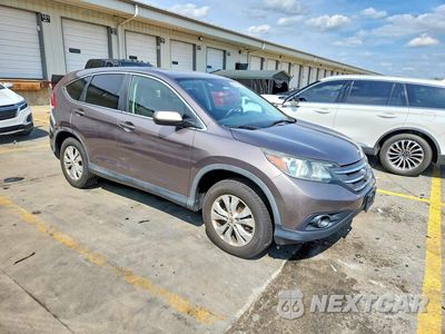 Czwarte zdjęcie samochodu z boku: 2013 HONDA CR-V EX VIN:5J6RM4H57DL058320 - miniatura