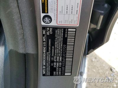 Zdjęcie 12 z 12 samochodu: 2015 MERCEDES-BENZ C 300 4MATIC VIN:55SWF4KB6FU012709 - miniatura