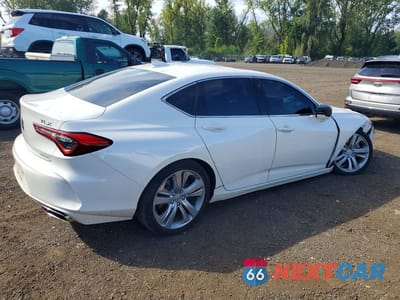 Trzecie zdjęcie samochodu z tyłu: 2021 ACURA TLX TECHNOLOGY VIN:19UUB6F4XMA004535 - miniatura