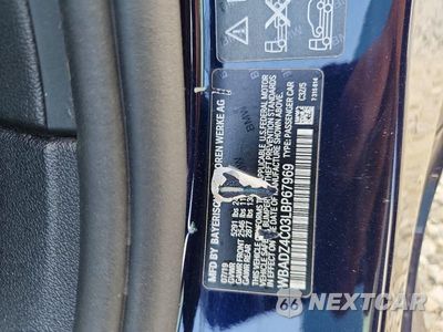 Zdjęcie 12 z 12 samochodu: 2020 BMW 840XI VIN:WBADZ4C03LBP67969 - miniatura
