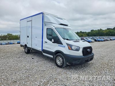 Czwarte zdjęcie samochodu z boku: 2020 FORD TRANSIT DELIVERY TRUCK VIN:1FDBW5Z89LKB40257 - miniatura