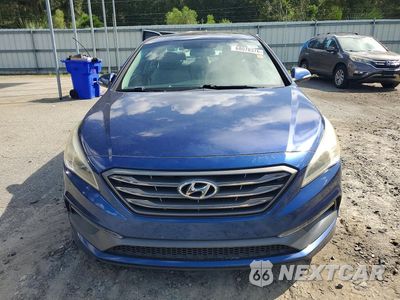 Piąte zdjęcie samochodu w środku: 2017 HYUNDAI SONATA SPORT VIN:5NPE34AF7HH563178 - miniatura