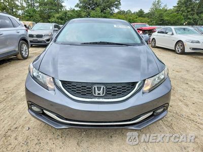Piąte zdjęcie samochodu w środku: 2013 HONDA CIVIC EXL VIN:19XFB2F95DE011983 - miniatura