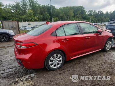 Trzecie zdjęcie samochodu z tyłu: 2020 TOYOTA COROLLA LE VIN:JTDEPRAE9LJ102363 - miniatura