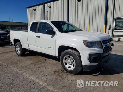 Czwarte zdjęcie samochodu z boku: 2021 CHEVROLET COLORADO VIN:1GCHSBENXM1132227 - miniatura