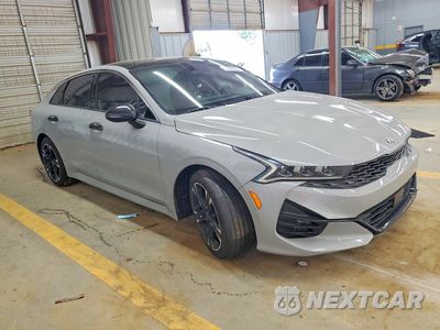 Czwarte zdjęcie samochodu z boku: 2021 KIA K5 GT LINE VIN:5XXG64J20MG070462 - miniatura