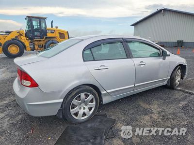 Trzecie zdjęcie samochodu z tyłu: 2010 HONDA CIVIC LX VIN:2HGFA1F50AH330364 - miniatura