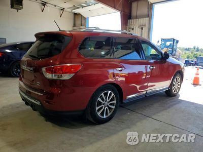 Trzecie zdjęcie samochodu z tyłu: 2015 NISSAN PATHFINDER SL VIN:5N1AR2MM1FC697815 - miniatura