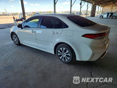 Drugie zdjęcie samochodu z przodu: 2022 TOYOTA COROLLA LE VIN:JTDEAMDE8NJ054583 - miniatura