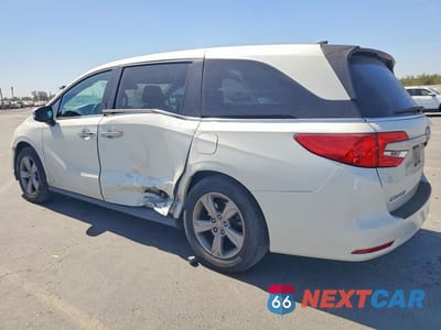 Drugie zdjęcie samochodu z przodu: 2018 HONDA ODYSSEY EXL VIN:5FNRL6H77JB049069 - miniatura