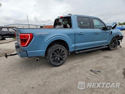 Trzecie zdjęcie samochodu z tyłu: 2023 FORD F150 SUPERCREW VIN:1FTEW1CP0PKD03118 - miniatura