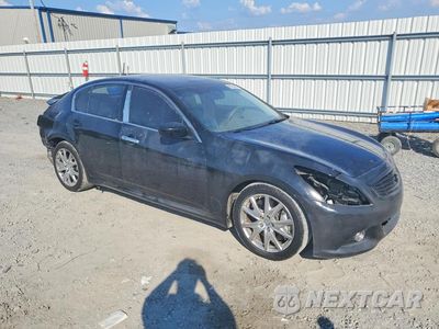 Czwarte zdjęcie samochodu z boku: 2010 INFINITI G37 SEDAN BASE VIN:JN1CV6AP3AM202292 - miniatura
