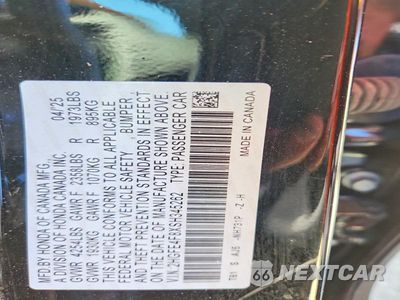 Zdjęcie 12 z 12 samochodu: 2025 HONDA CIVIC SPORT VIN:2HGFE4F8XSH345262 - miniatura