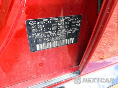Zdjęcie 12 z 12 samochodu: 2024 HYUNDAI SONATA SEL VIN:KMHL14JA2RA399733 - miniatura